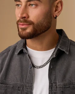 Herren Ohrstecker - Mr. Black