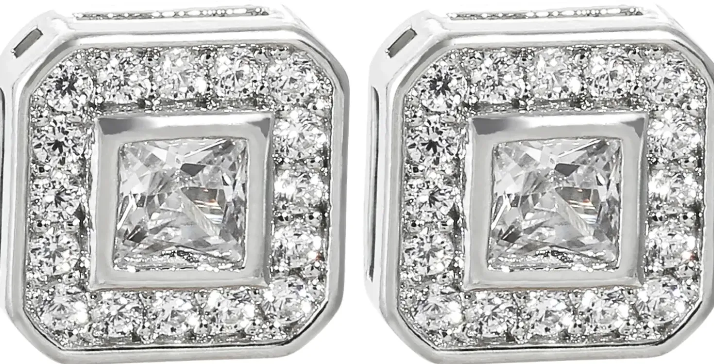 Herren Ohrstecker - Zirconia Shapes