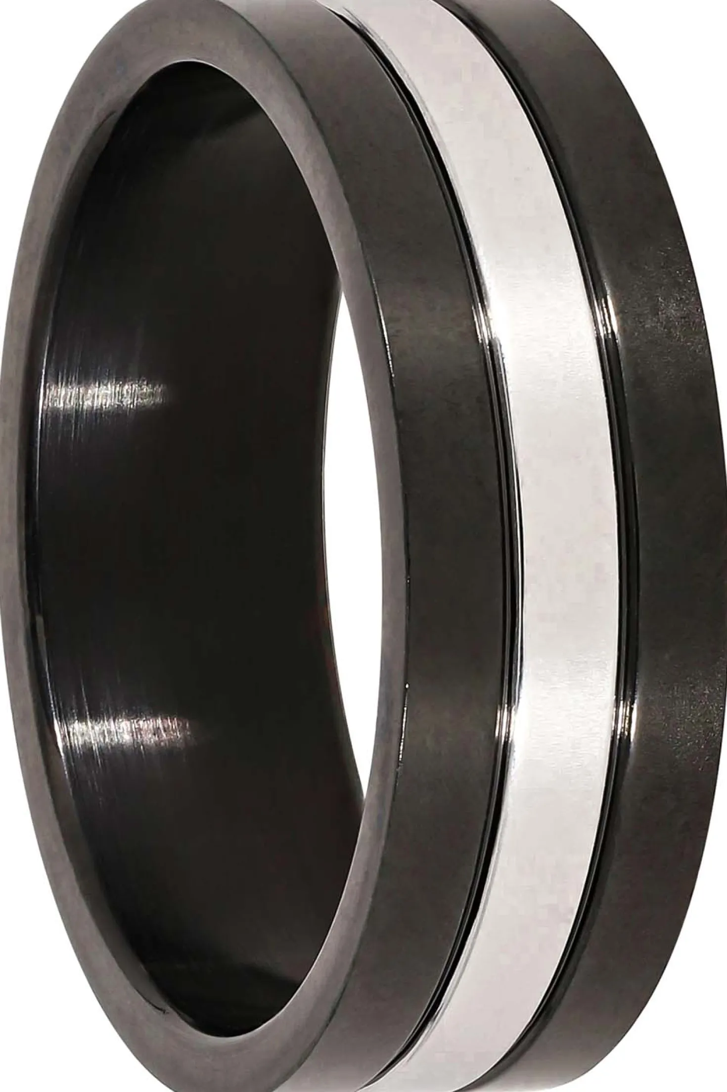 Herren Ring - Shiny Black