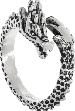 Herren Ring - Steel Dragon