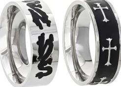 Herren Ring-Set - Silver Danger