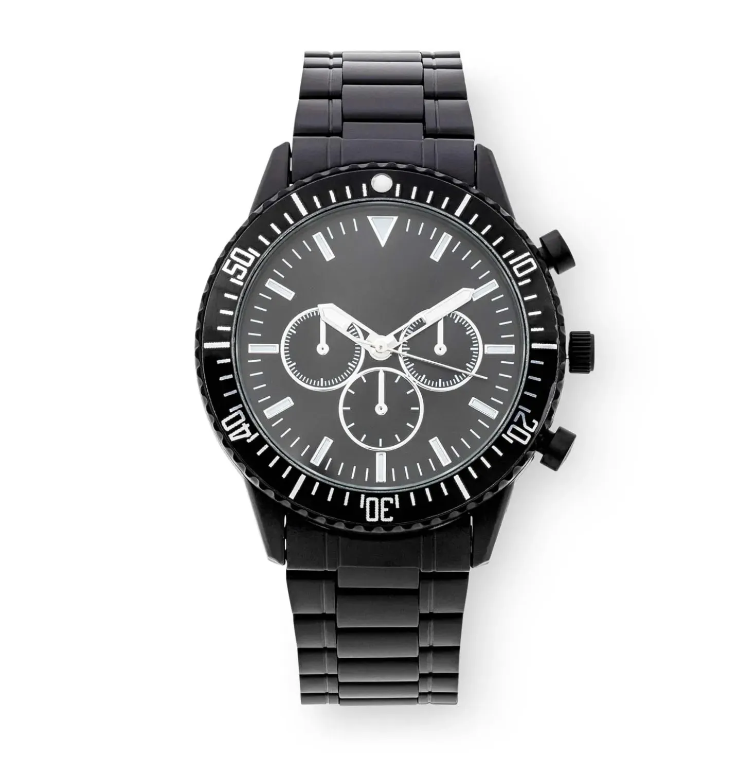 Herren Uhr - Black Wall