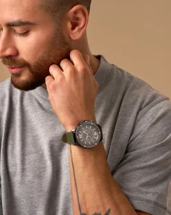 Herren Uhr - Dark Green