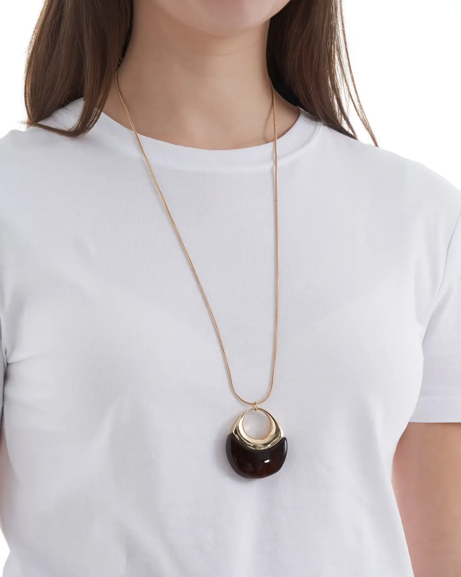 Kette - Brown Oval