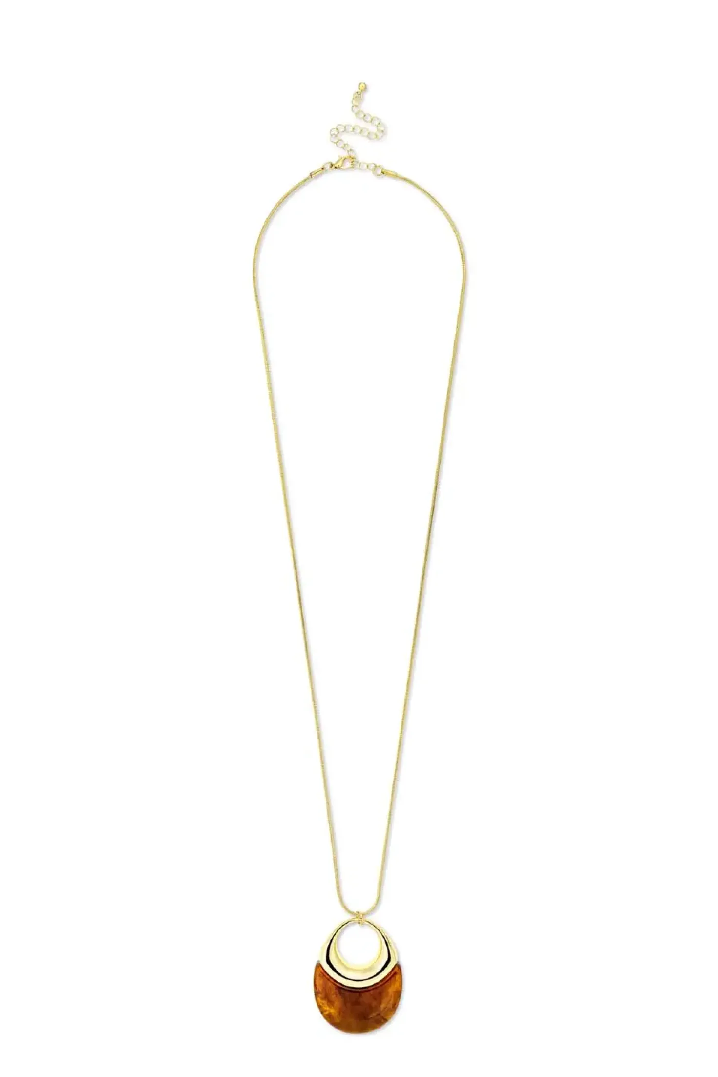 Kette - Brown Oval