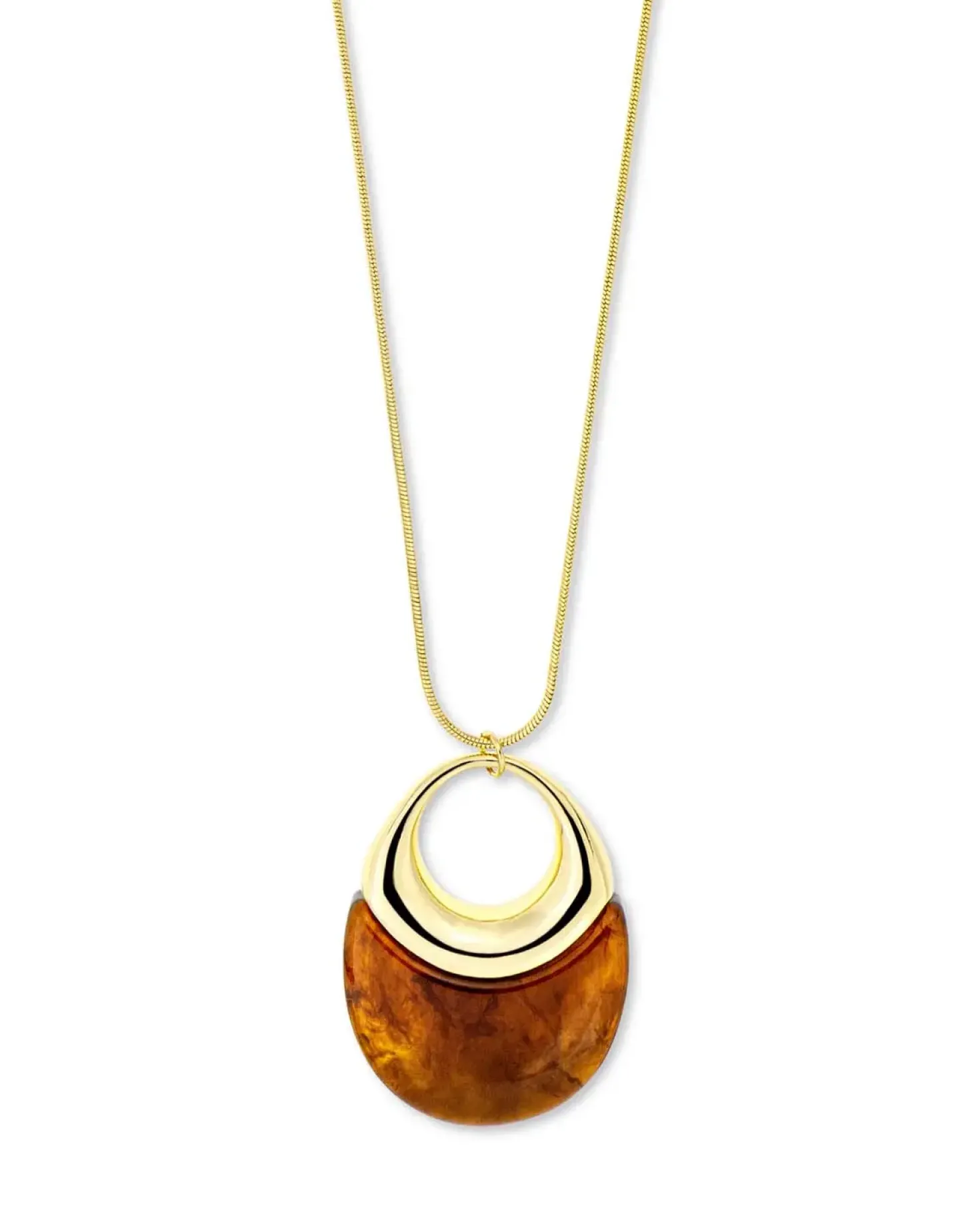 Kette - Brown Oval