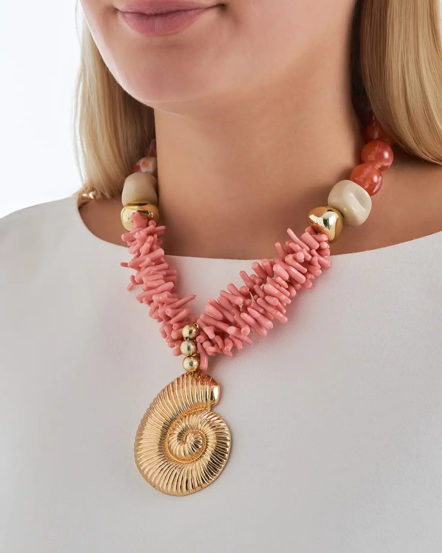 Kette - Coral Shell