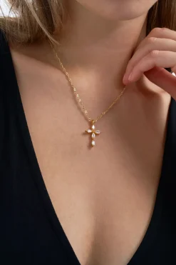 Kette - Cross of Gold