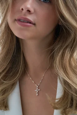 Kette - Cross of Silver