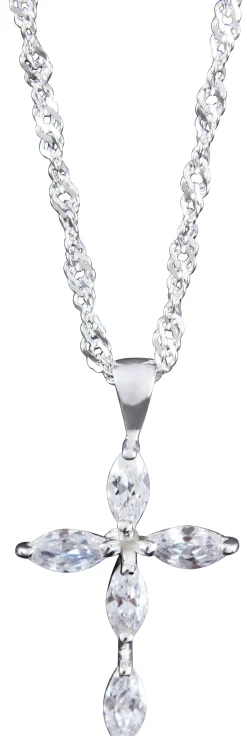 Kette - Cross of Silver