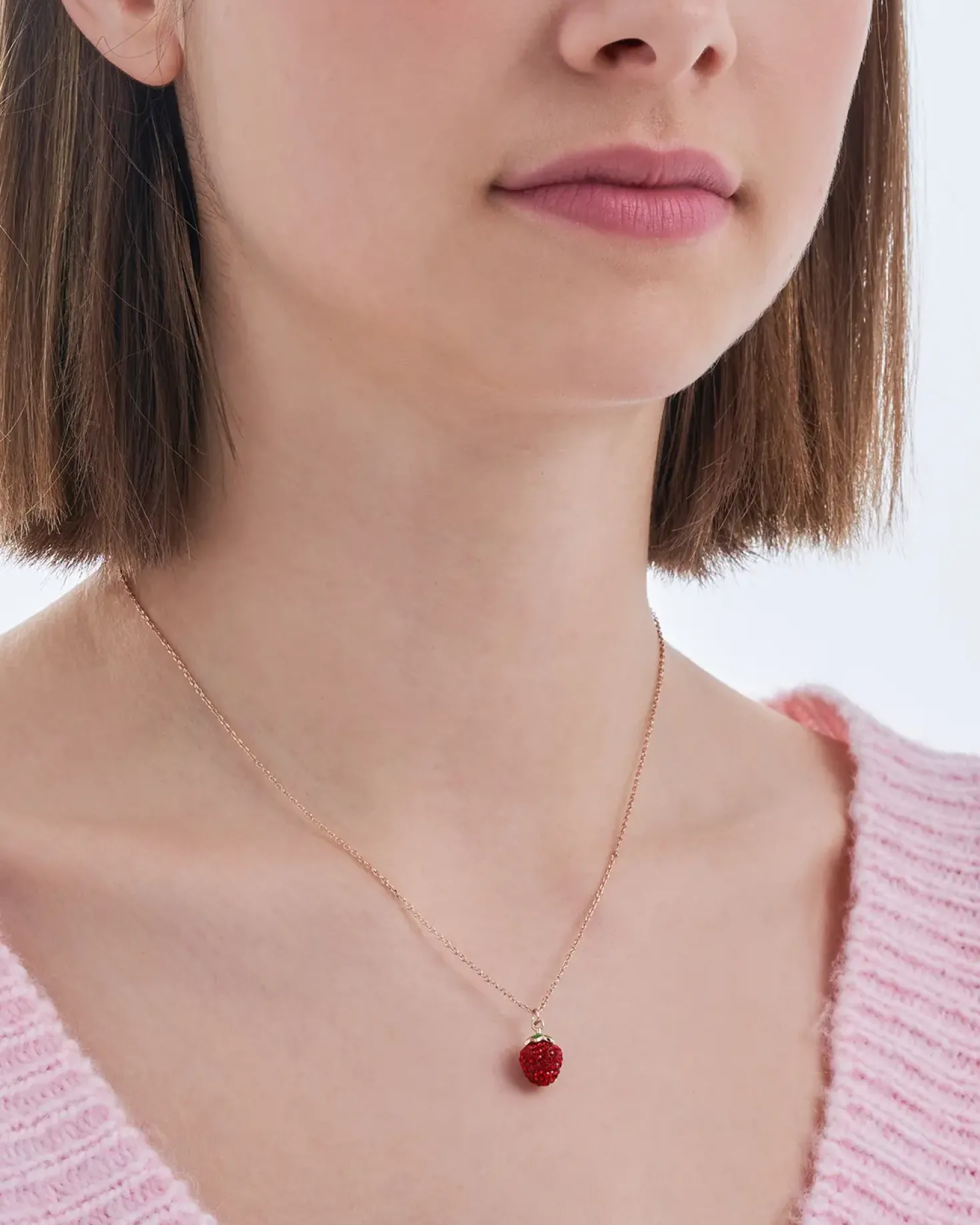 Kette - Dainty Strawberry