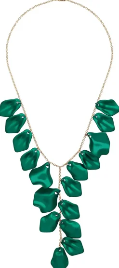 Kette - Emerald Leaves