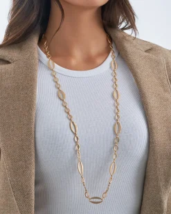 Kette - Flat Gold