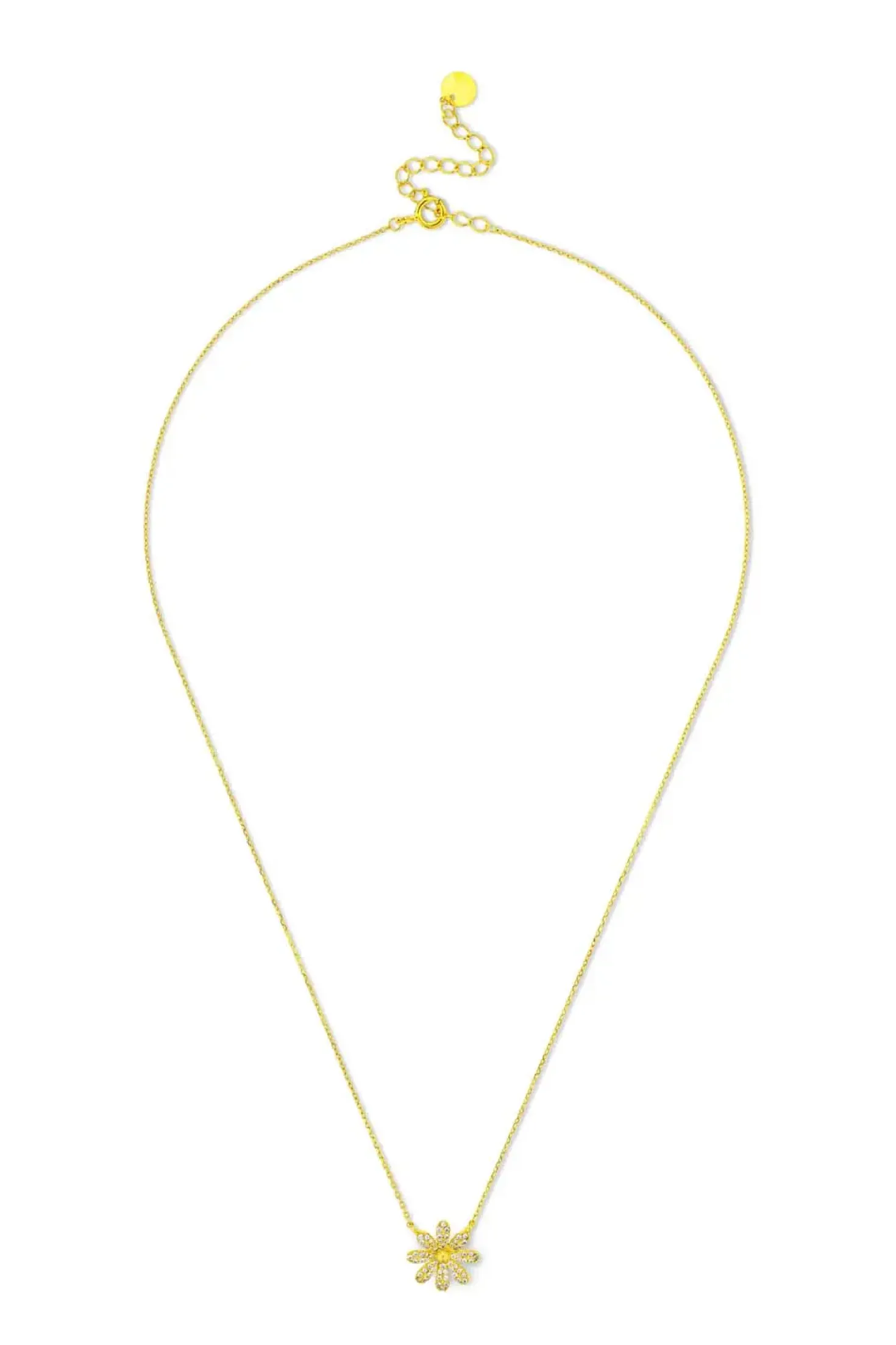 Kette - Flower Zirconia