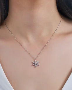 Kette - Glitter Snowflake