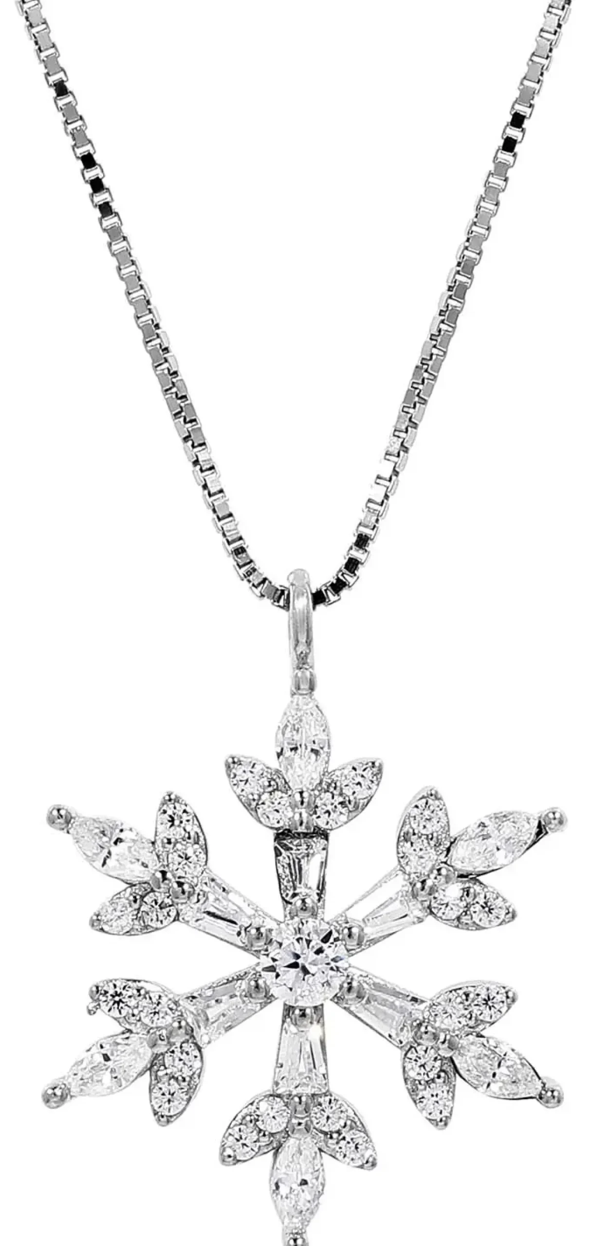 Kette - Glitter Snowflake
