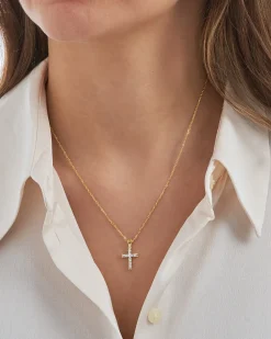 Kette - Golden Cross