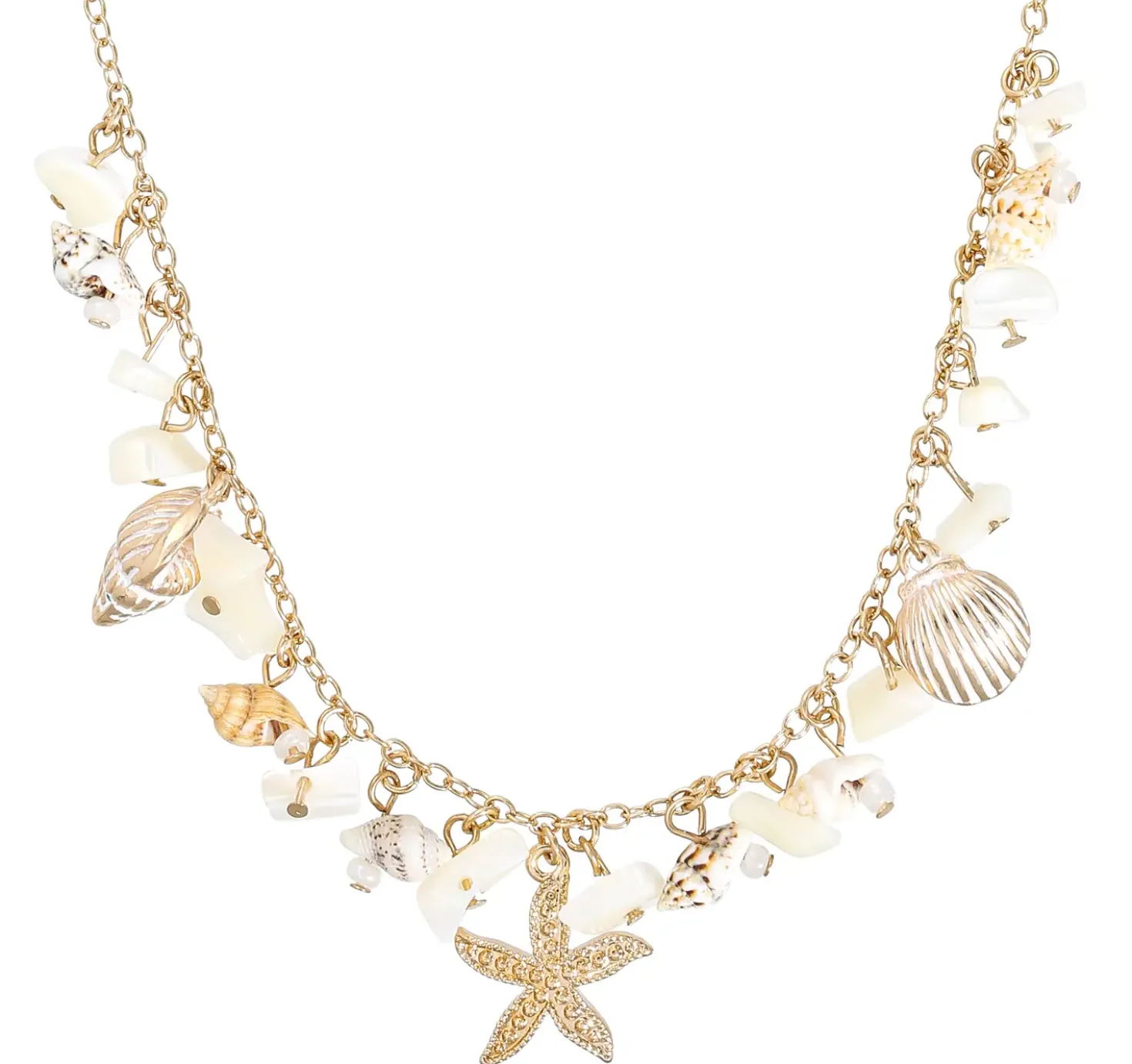 Kette - Golden Shells