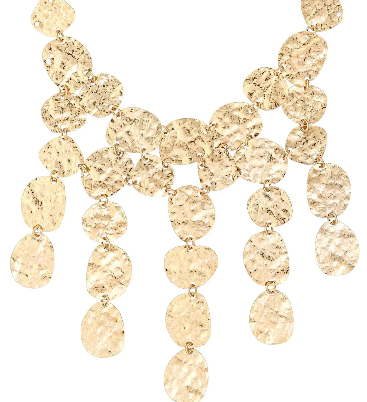 Kette - Hammered Statement