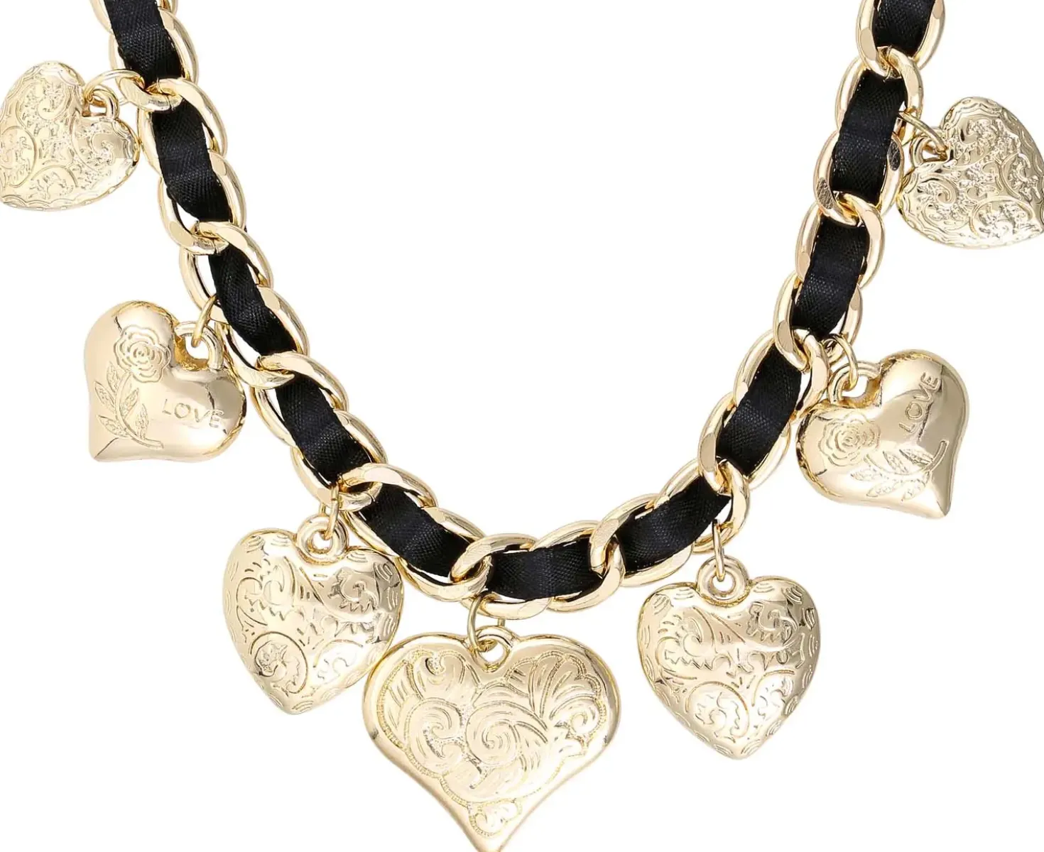 Kette - Heart Pendants