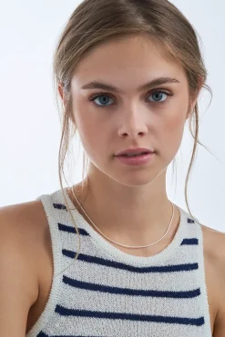 Kette - Long Silver Twist