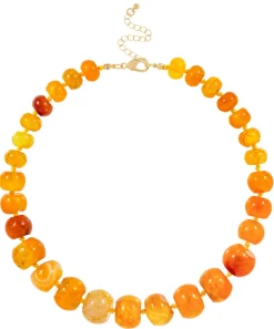 Kette - Orange Agate