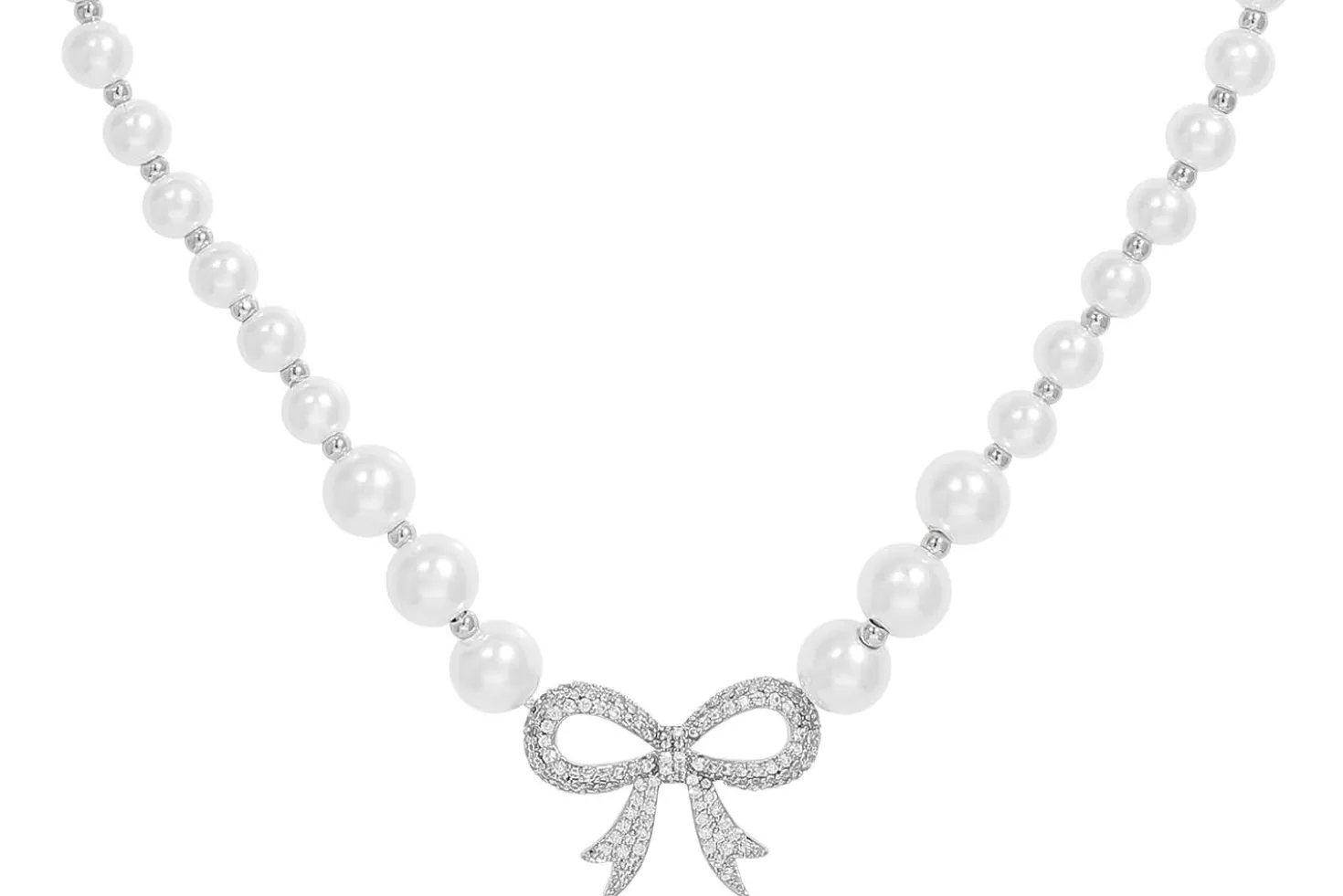 Kette - Pearly Bow