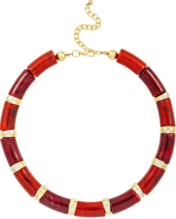 Kette - Red Marble