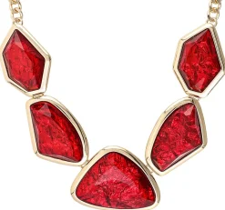 Kette - Red Shapes