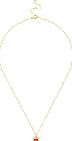 Kette - Red Zirconia