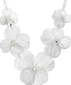 Kette - Silver Petal