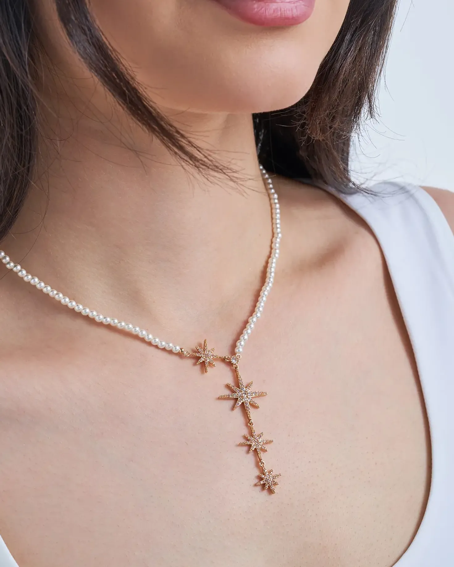 Kette - Starry Pearls