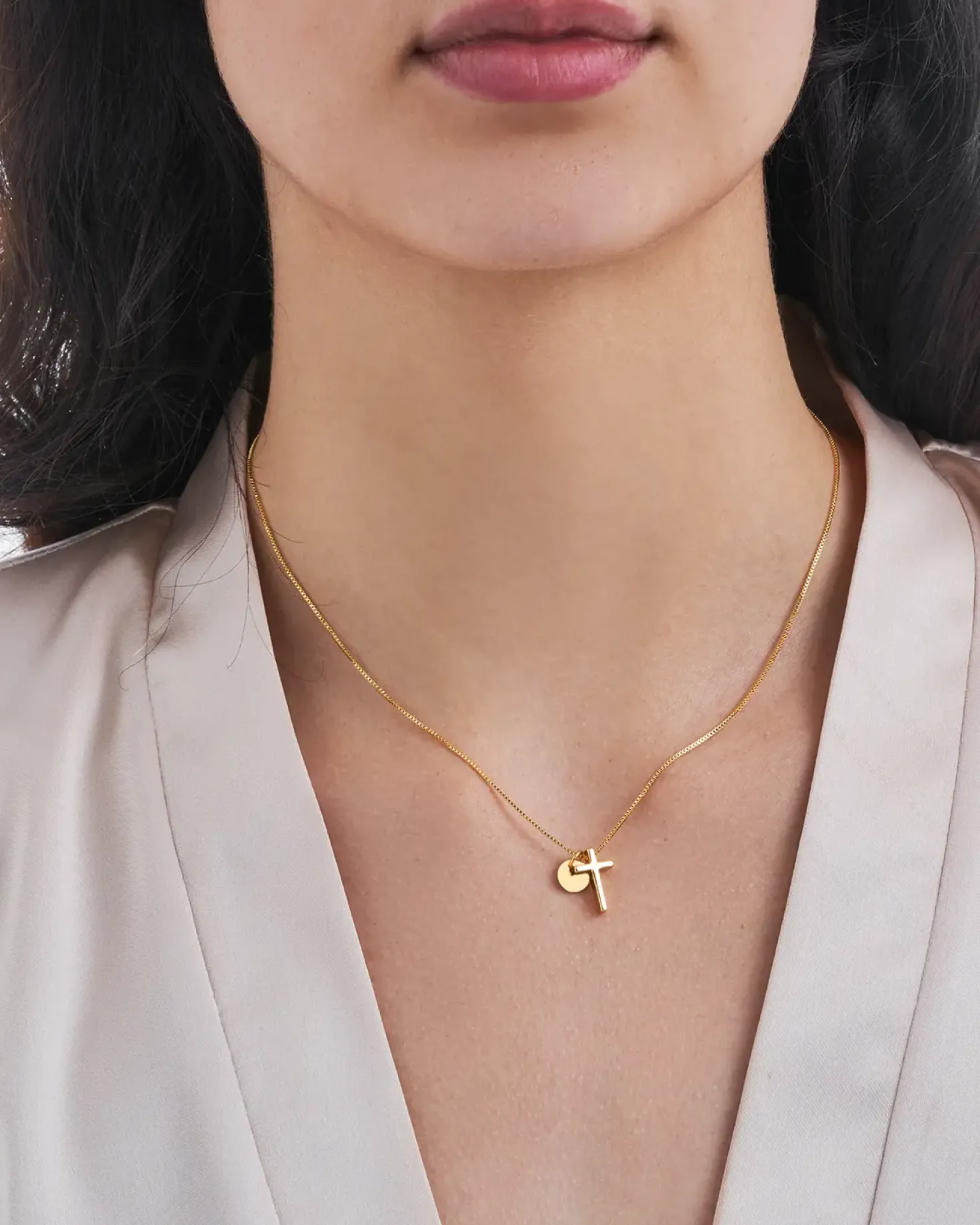 Kette – Tiny Cross