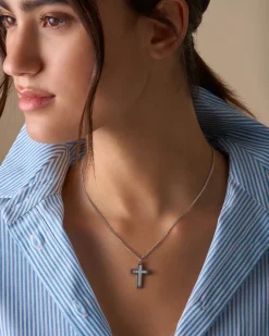 Kette - Vintage Cross