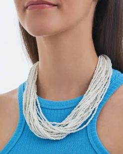 Kette - White Glass