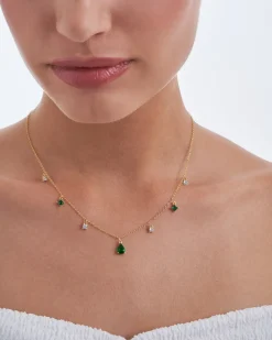Kette - Zirconia Pendants