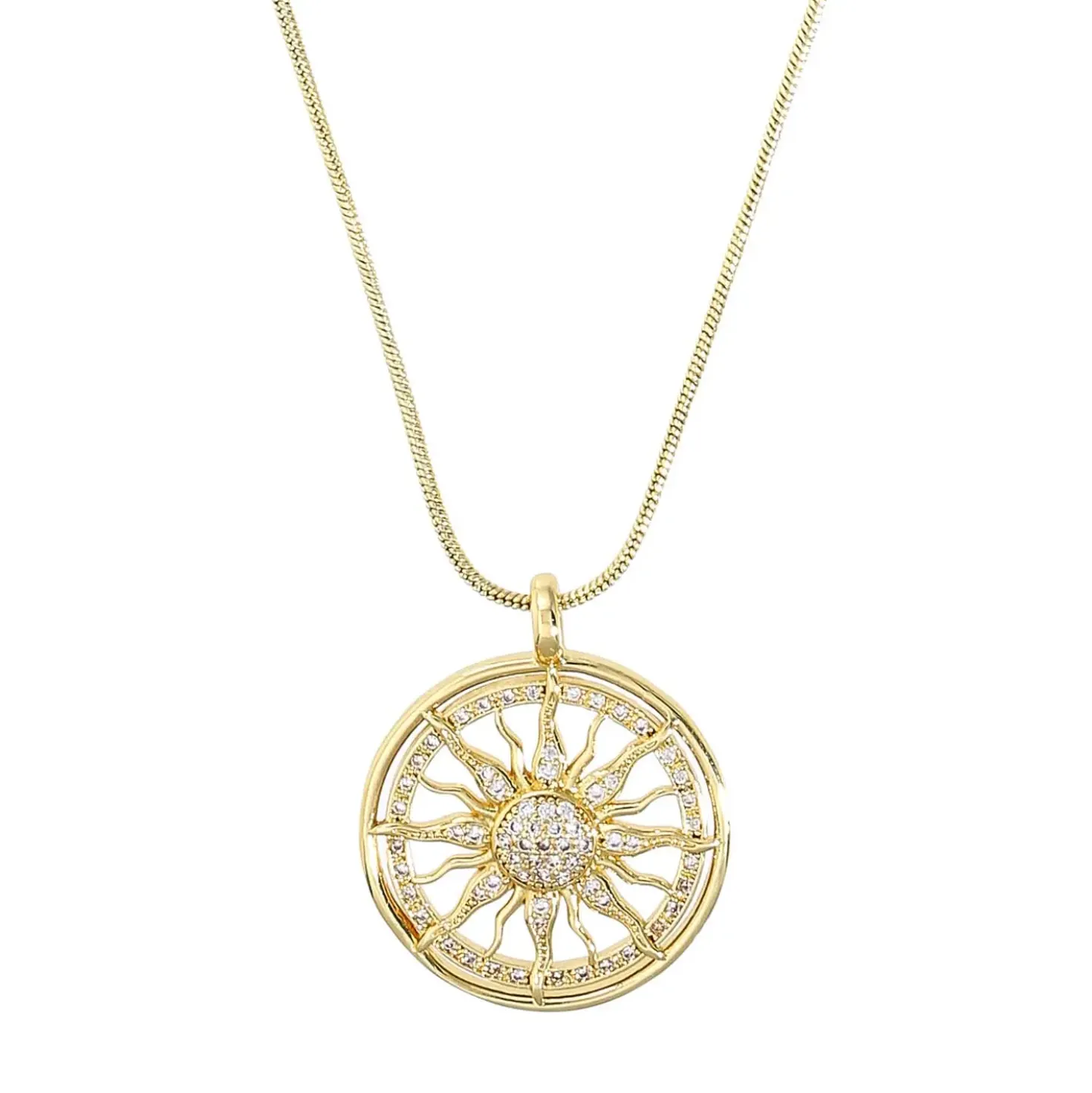 Kette - Zirconia Sun