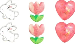 Kinder Ohrstecker-Set - Pink Spring