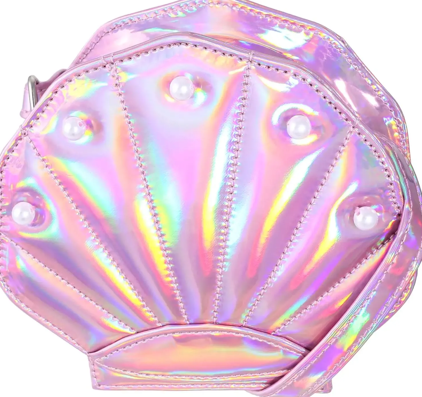 Kinder Tasche - Metallic Shell