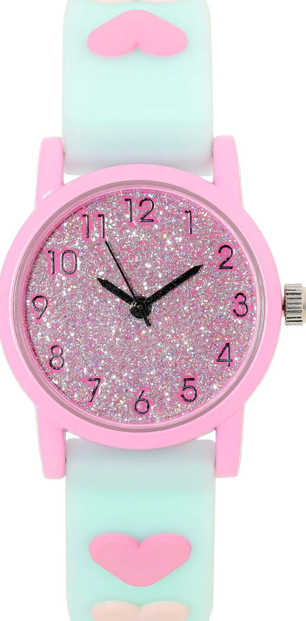 Kinder Uhr - Pink Glitter