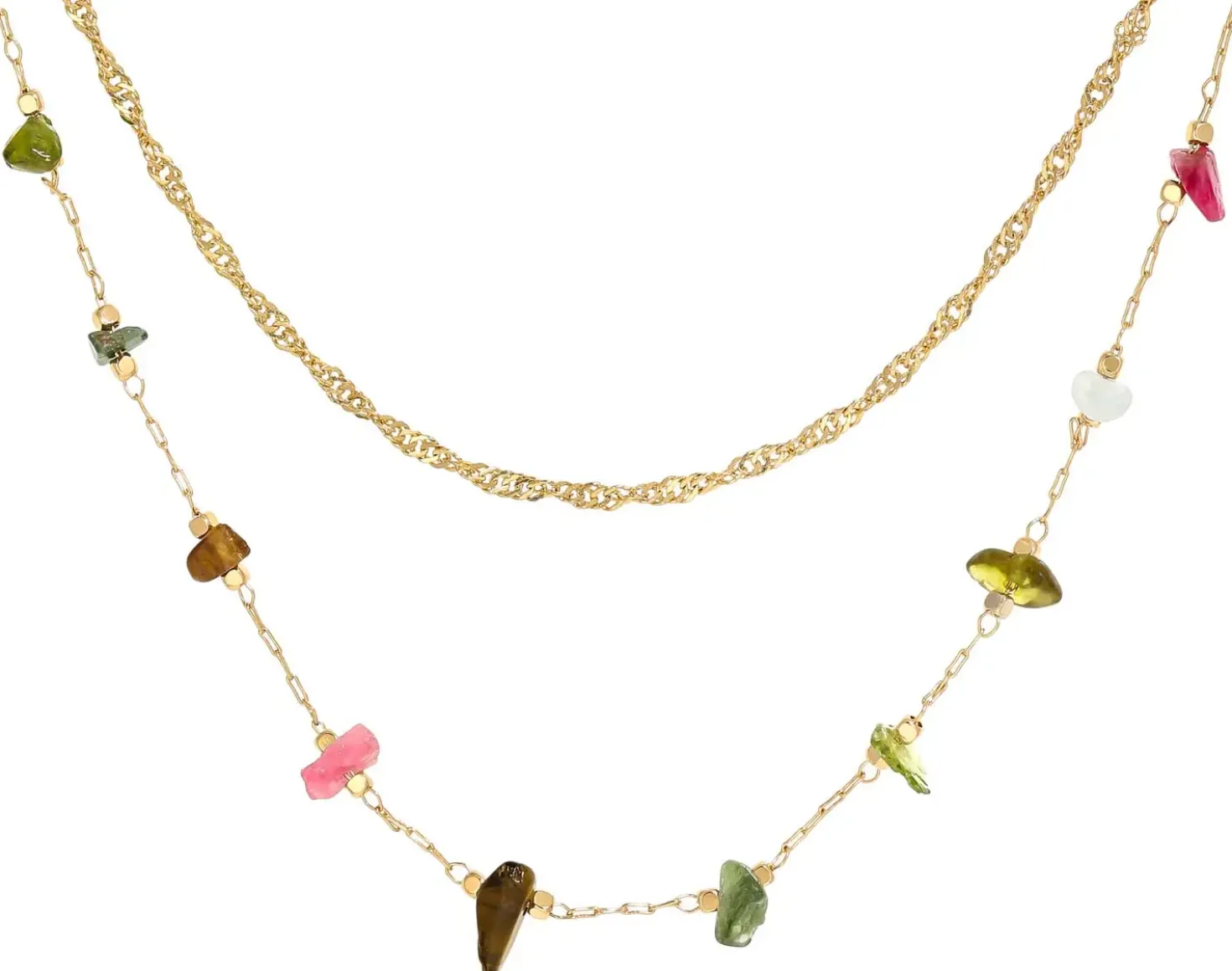 Layering Kette - Amazing Aventurin