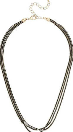 Layering Kette - Black Elegance