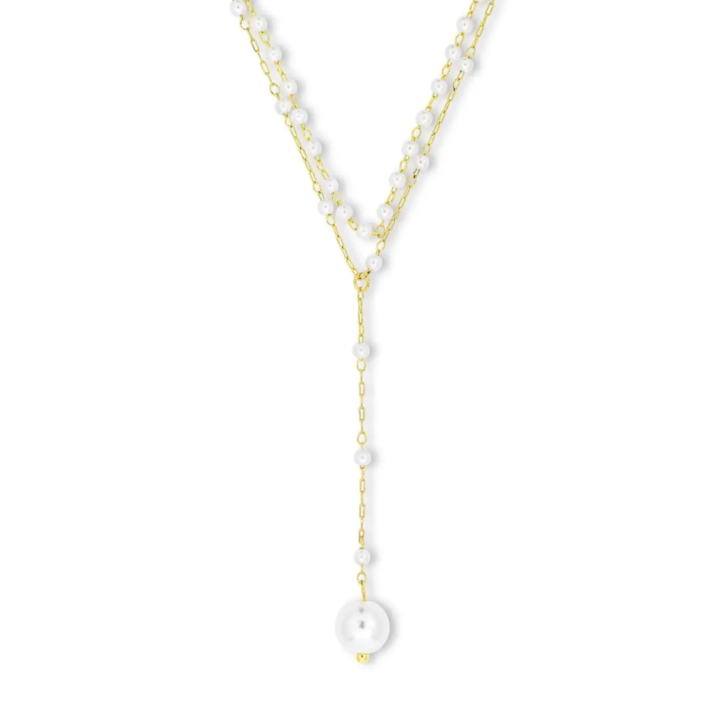 Layering Kette - Delicate Pearls