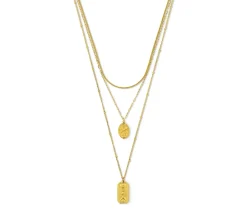 Layering Kette - Double Plate