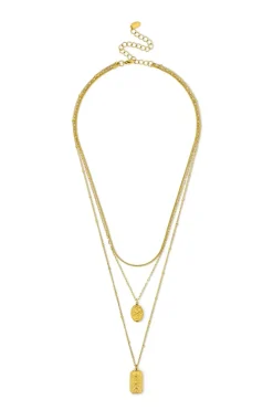 Layering Kette - Double Plate