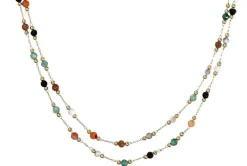 Layering Kette - Gemstone Harmony