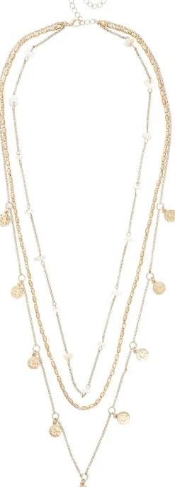 Layering Kette - Golden Charms