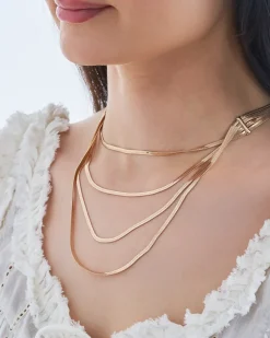 Layering Kette - Golden Layers