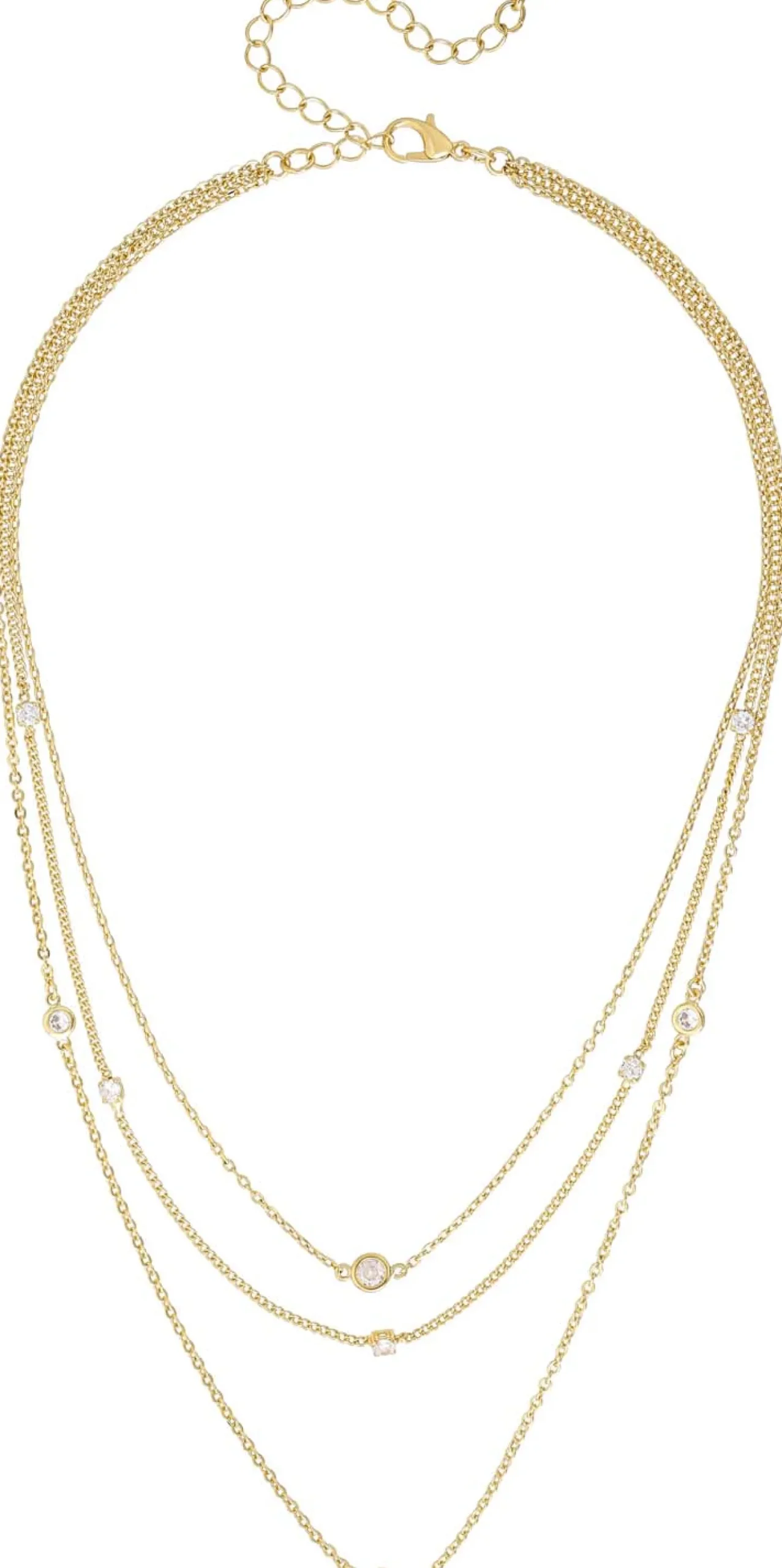 Layering Kette - Golden Sparkle