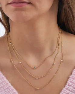 Layering Kette - Golden Sparkle